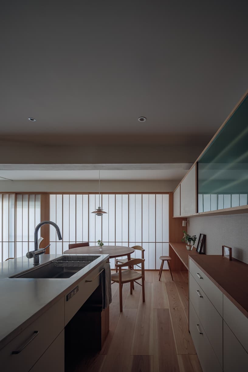 暮らしに寄り添う、造作家具と収納計